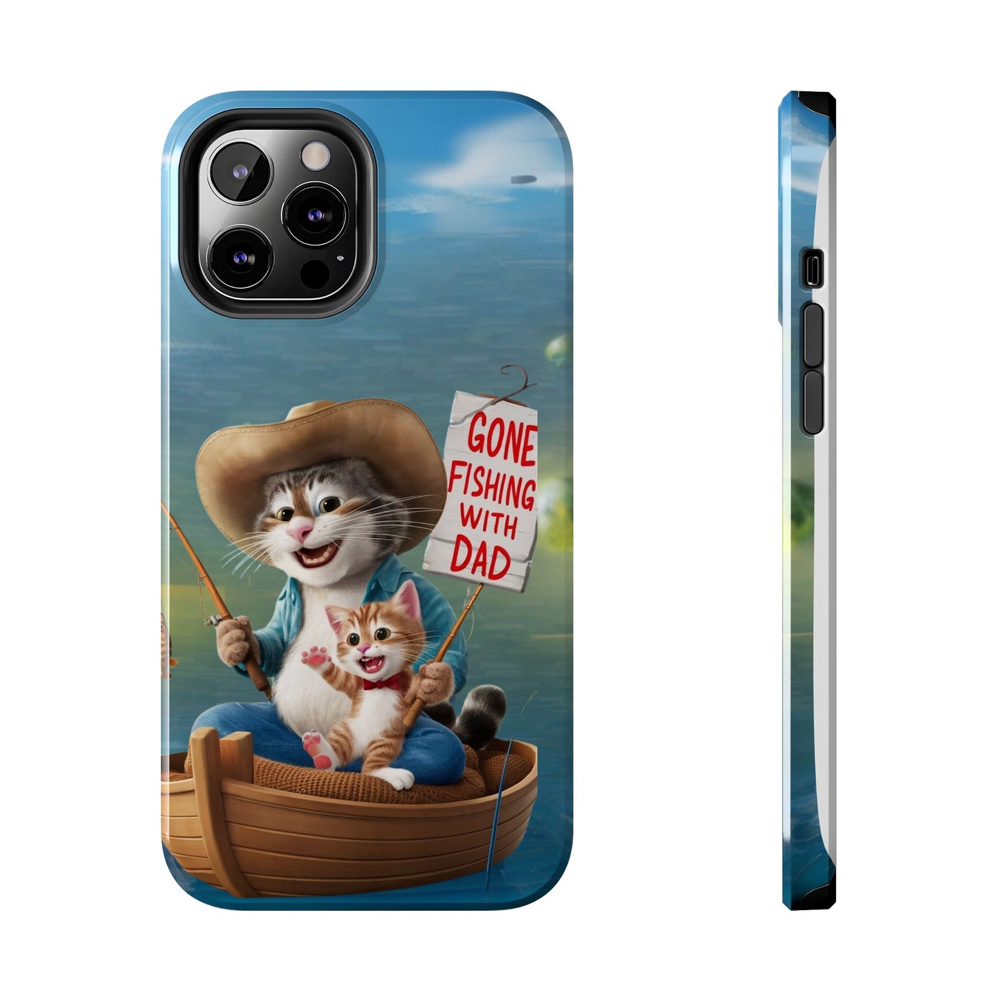 Dadcat Defender Wireless Charging Support Tough Case