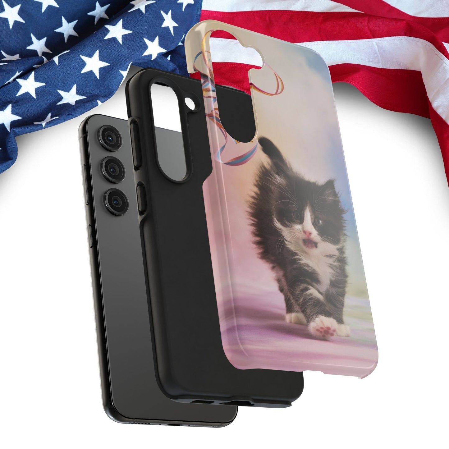 Meowjesty Wireless Charging Support Tough Case