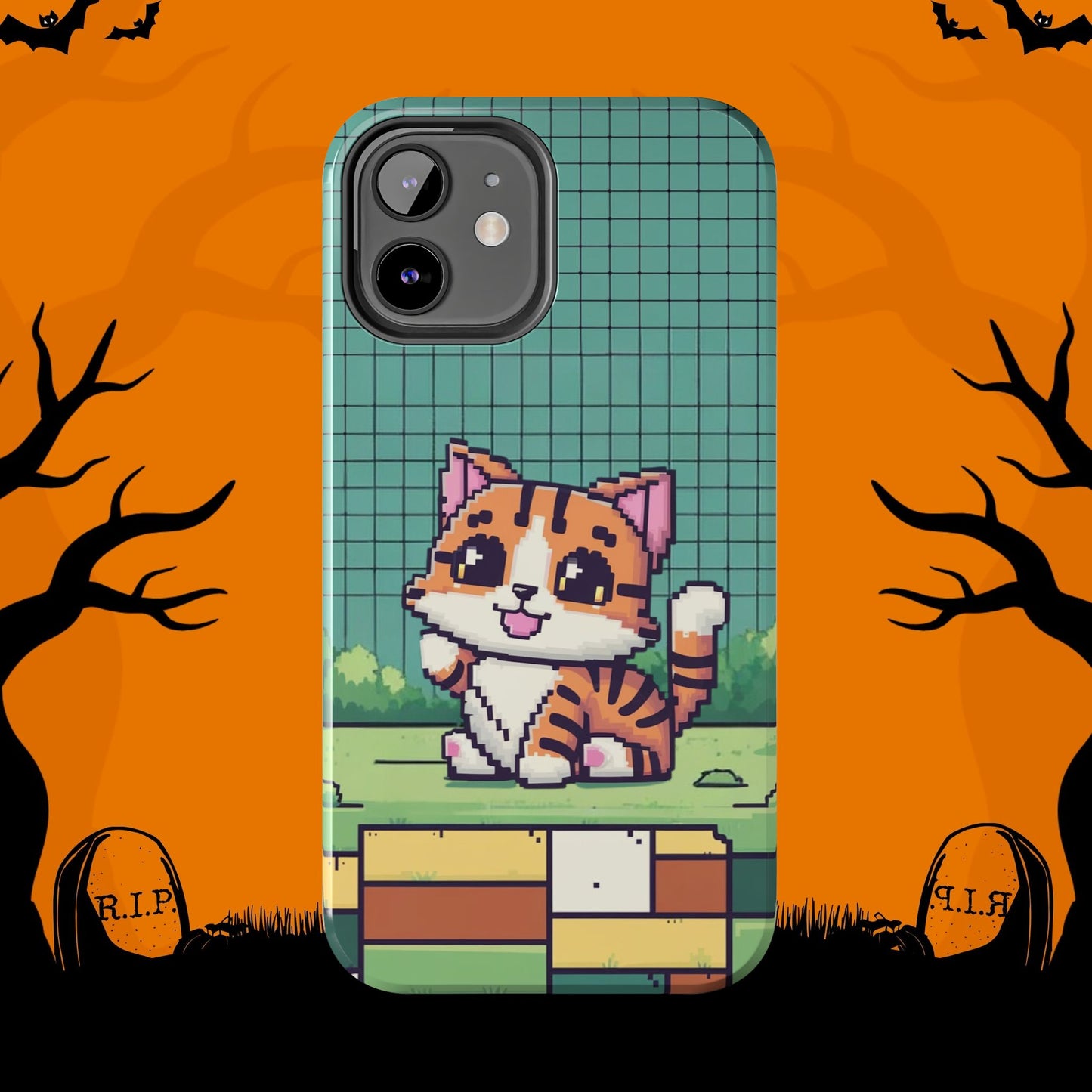 Meowmarabilia Wireless Charging Support Tough Case.