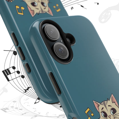 Tuneful Treasures Wireless Charging Support Tough Case.