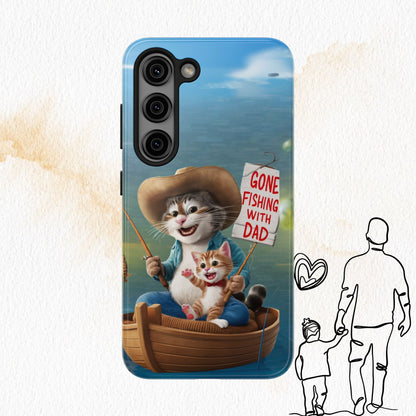 Dadcat Defender Wireless Charging Support Tough Case