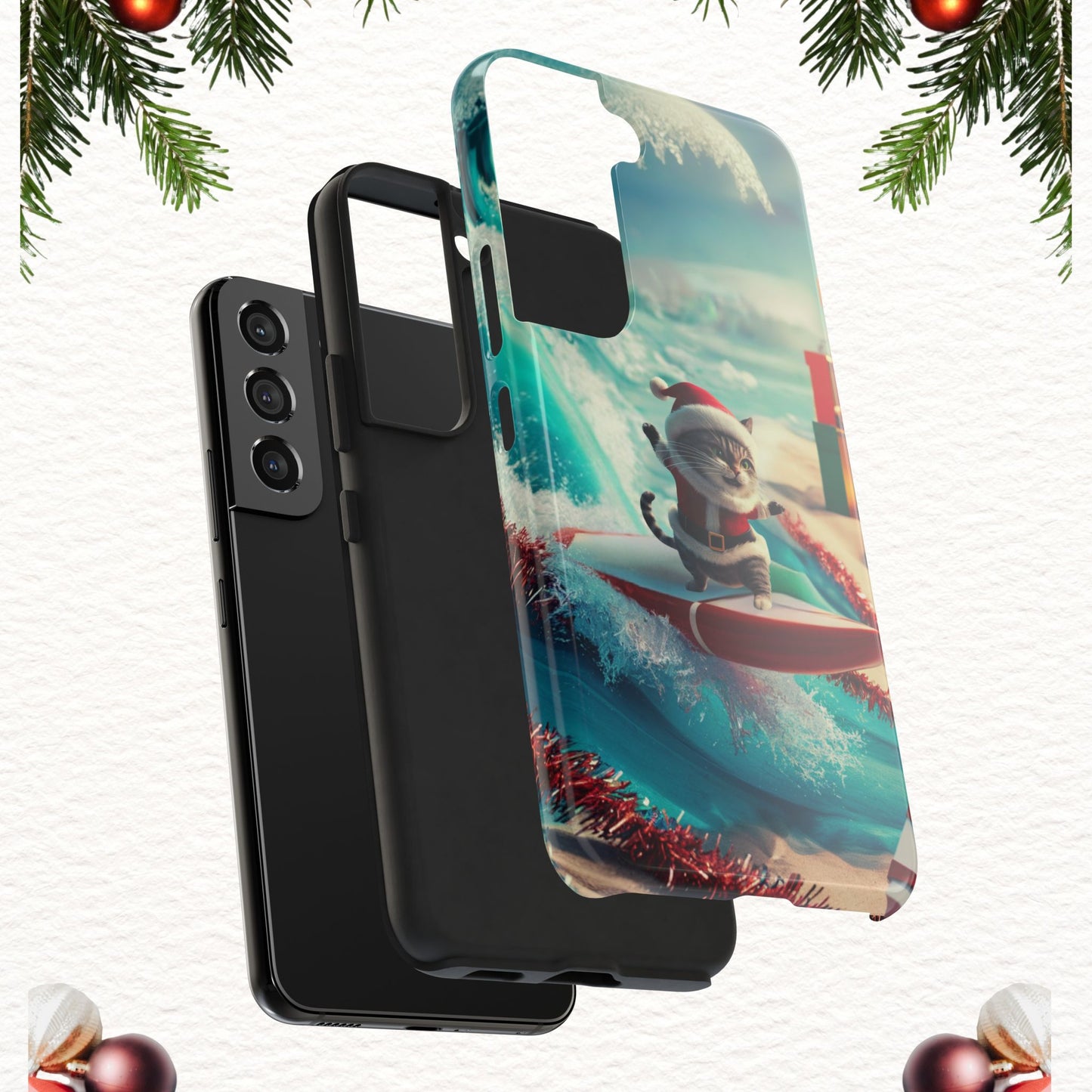 Meow Magic Wireless Charging Support Tough Case.