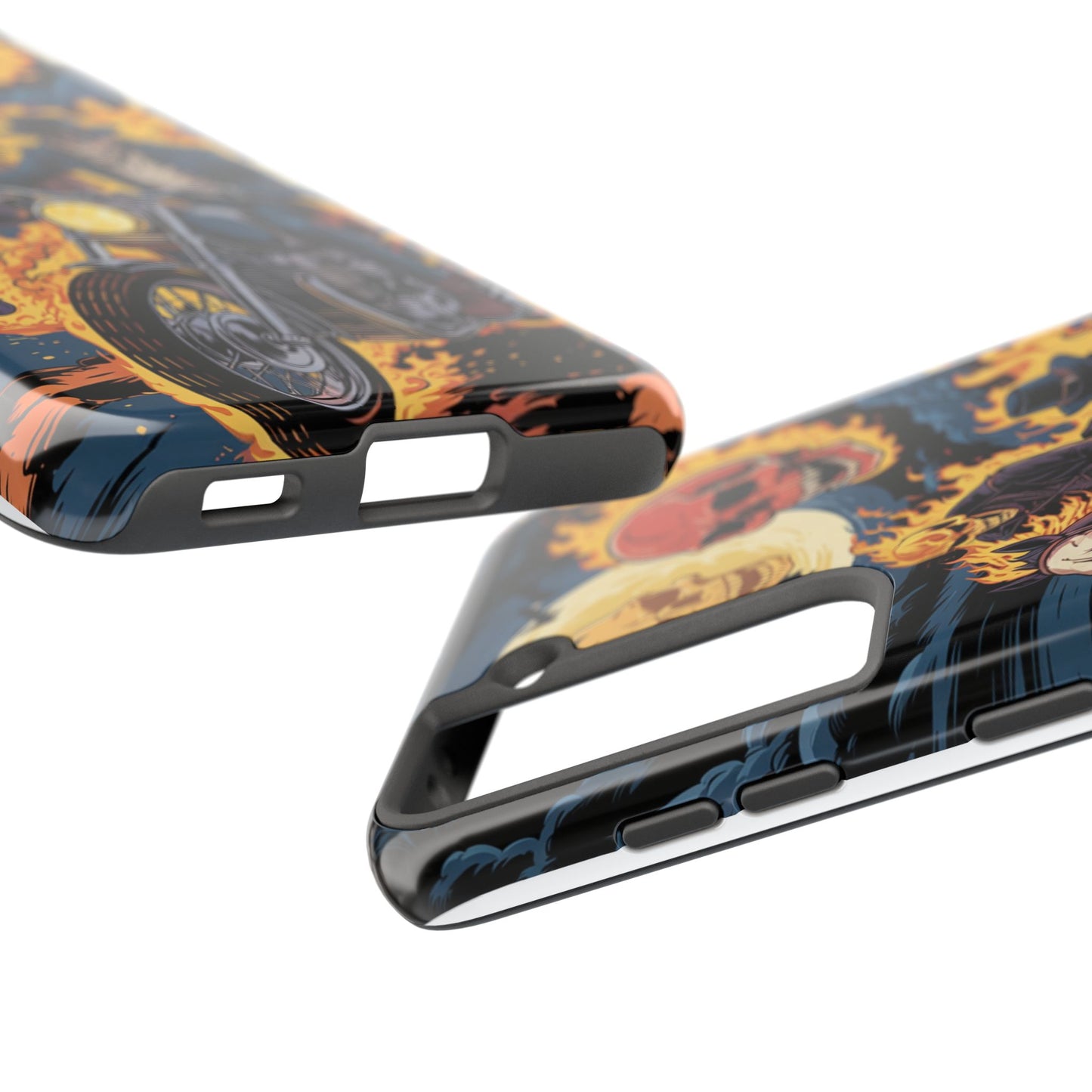 Ghost Rider Wireless Charging Support Tough Case