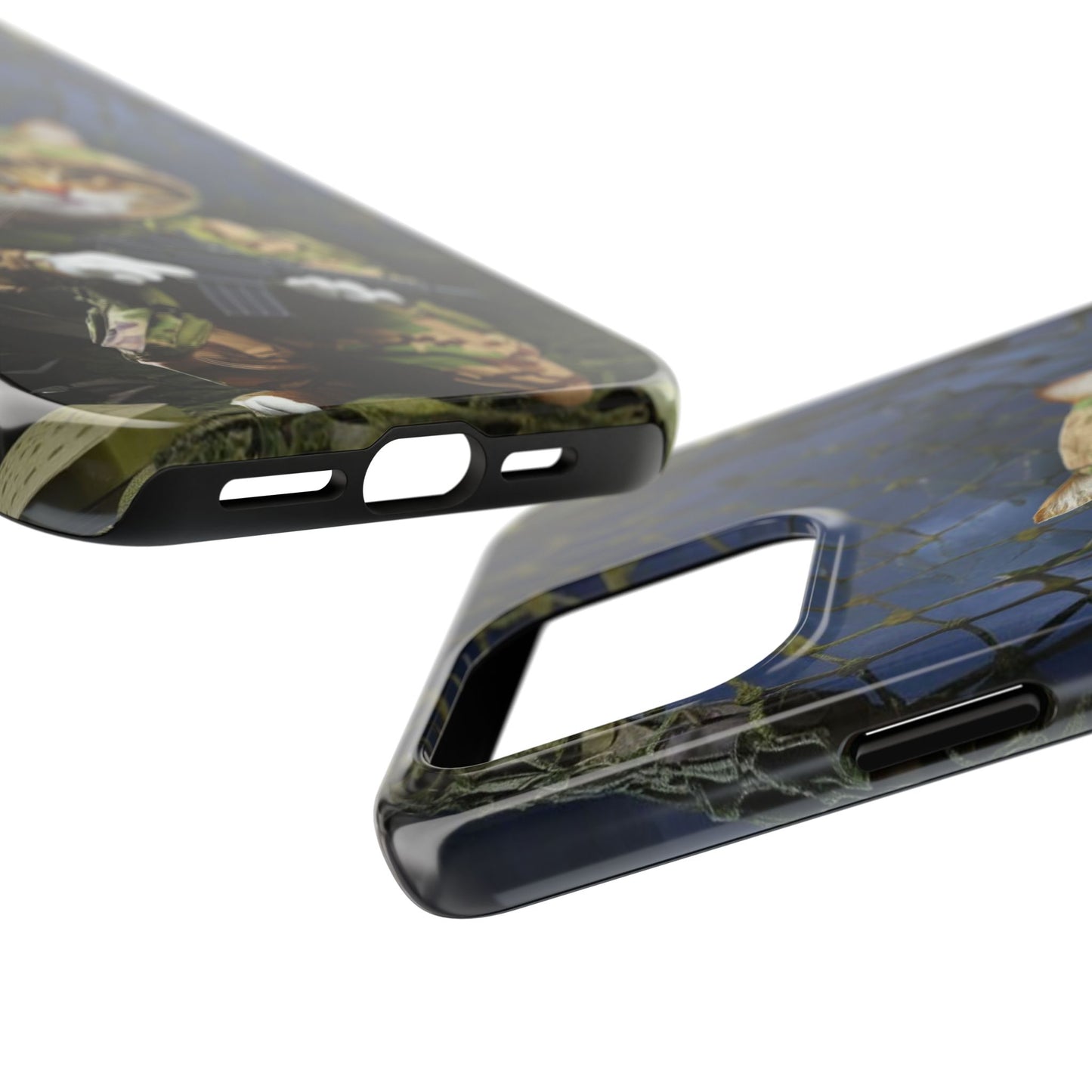 Meowter Armor Wireless Charging Support Tough Case