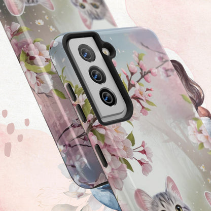 Lavender Lullaby Wireless Charging Support Tough Case