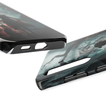 Feline Festivities Wireless Charging Support Tough Case.