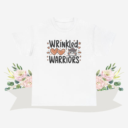 Wrinkled Warrior Cotton Tshirt