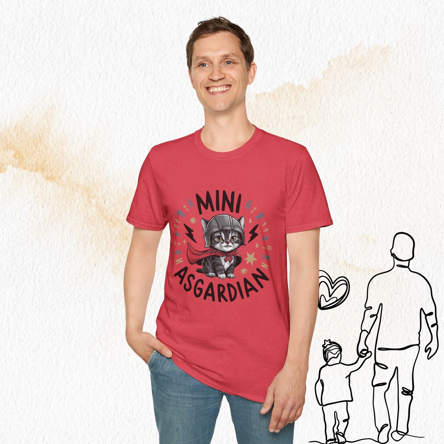 Mini Asgardian Cotton Men T-Shirt