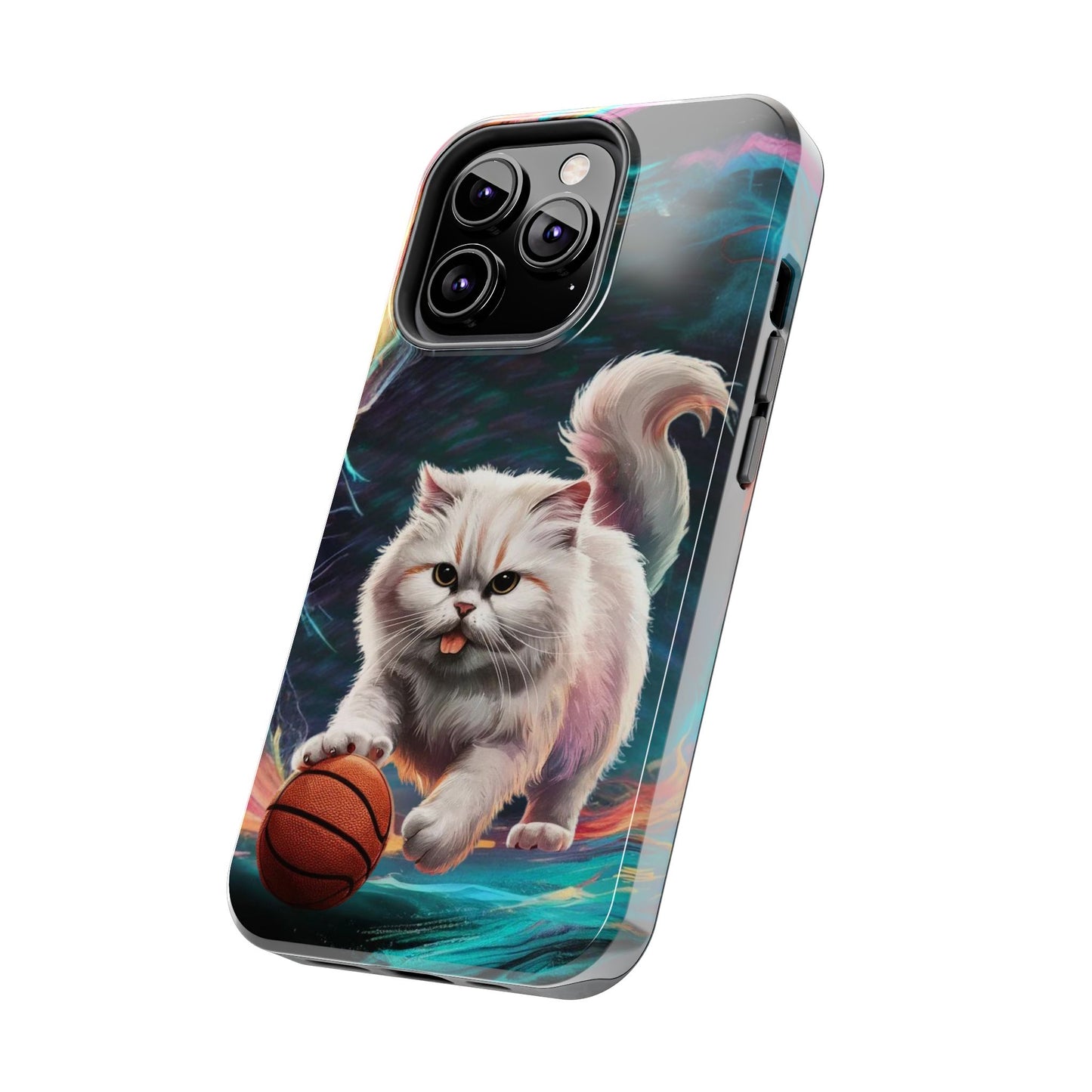 Meowble Dribble Wireless Charging Support Tough Case.