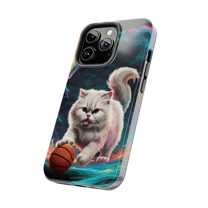Meowble Dribble Wireless Charging Support Tough Case.