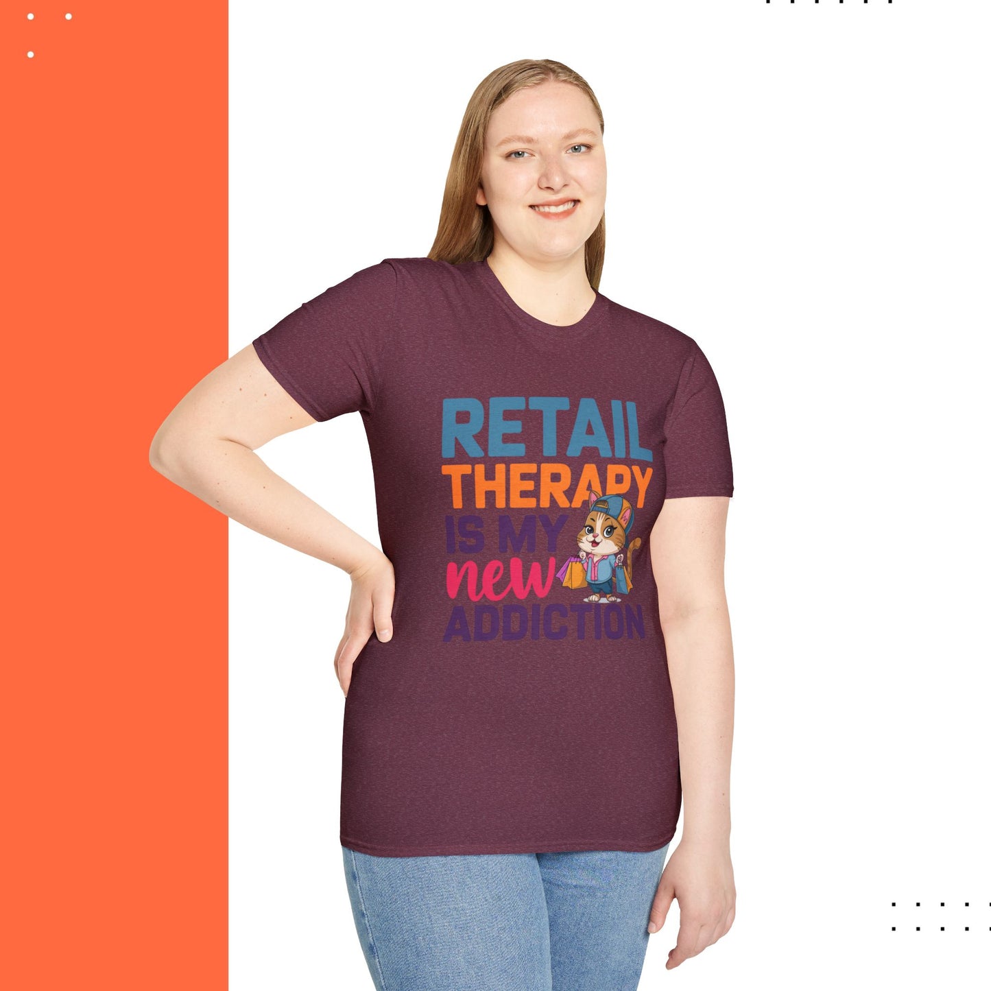 Retail Therapy Cotton T-Shirt