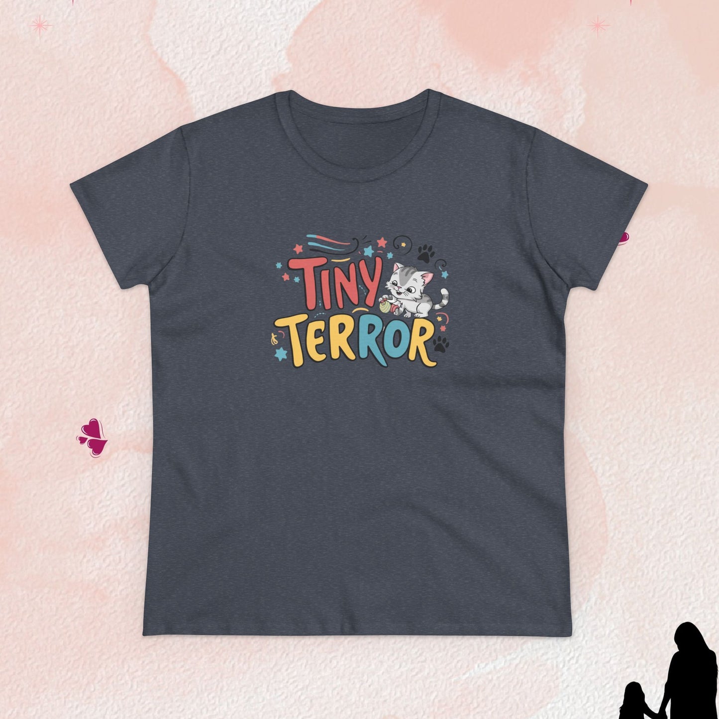 Tinny Terror Women Cotton Tshirt
