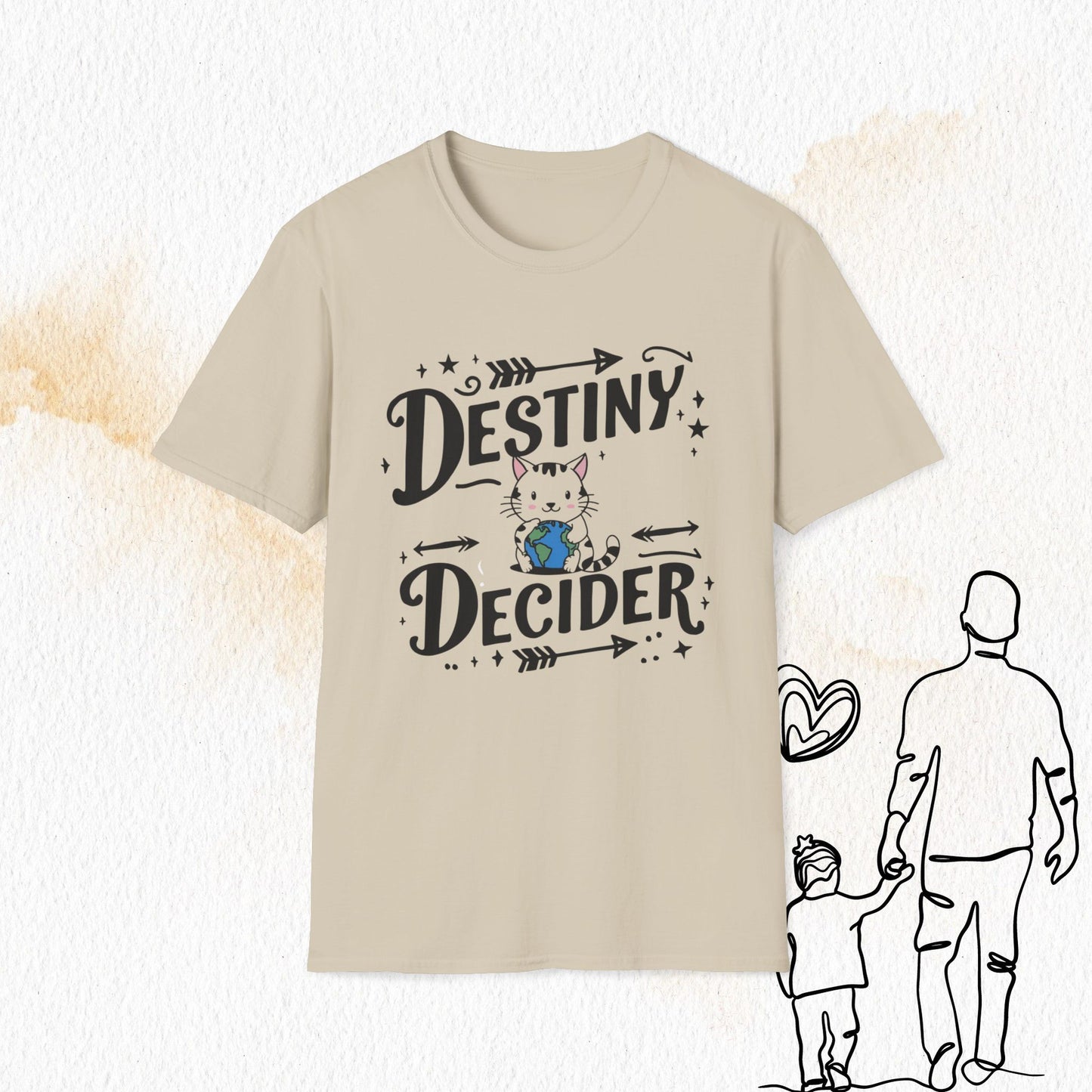 Destiny Decider Cotton Men T-Shirt