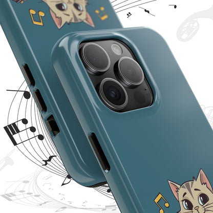 Tuneful Treasures Wireless Charging Support Tough Case.