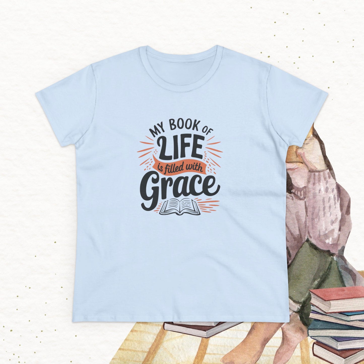 Grace Grit Women Cotton Tshirt