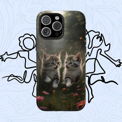 Furever Friends Wireless Charging Support Tough Case