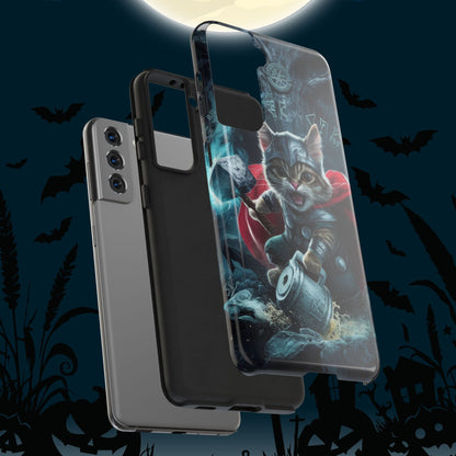 Meow Mjolnir Wireless Charging Support Tough Case