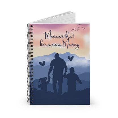 Father Journey Ruled Line Notebook