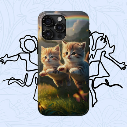 Bestie Buddies Wireless Charging Support Tough Case