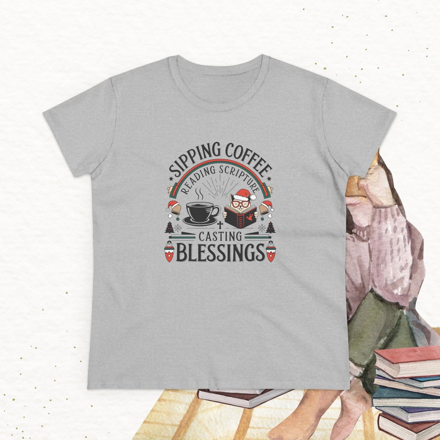 Spirit Words Women Cotton Tshirt