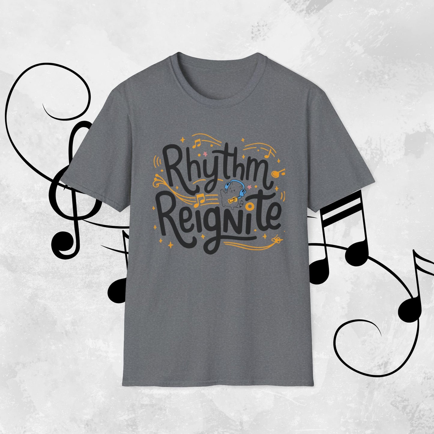 Rhythm Reignites Men Cotton T-Shirt