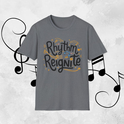 Rhythm Reignites Men Cotton T-Shirt