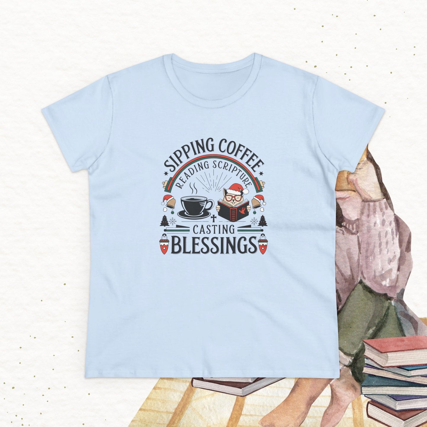 Spirit Words Women Cotton Tshirt