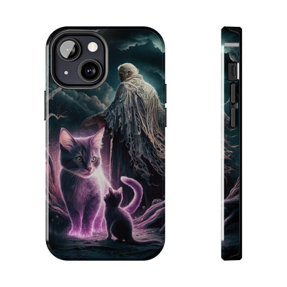 Meowmoirs Wireless Charging Support Tough Case