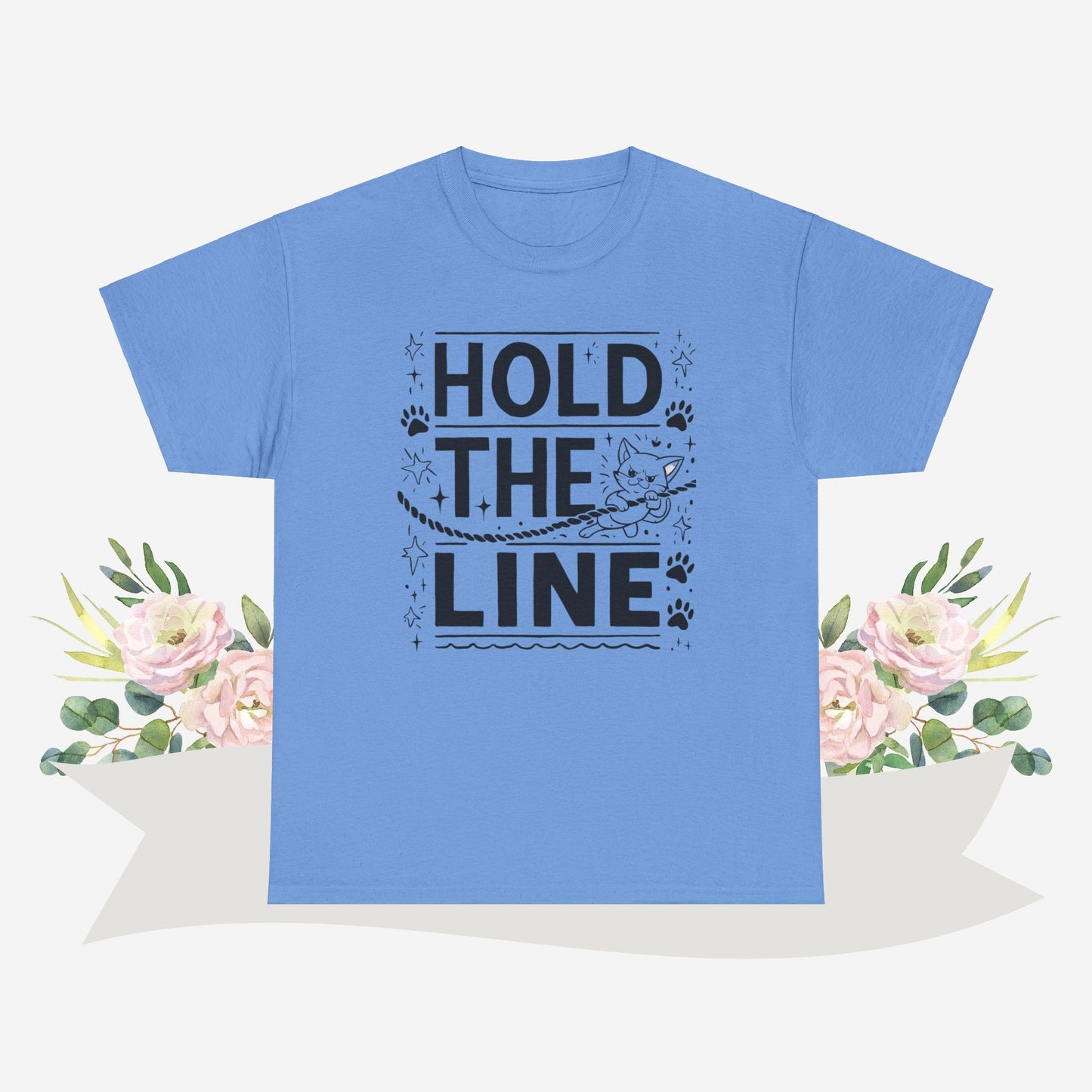 Hold The Line Cotton Tshirt