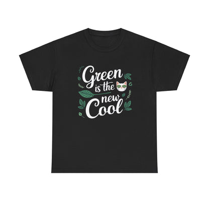 Green Is The New Cool Nature Cotton Tee