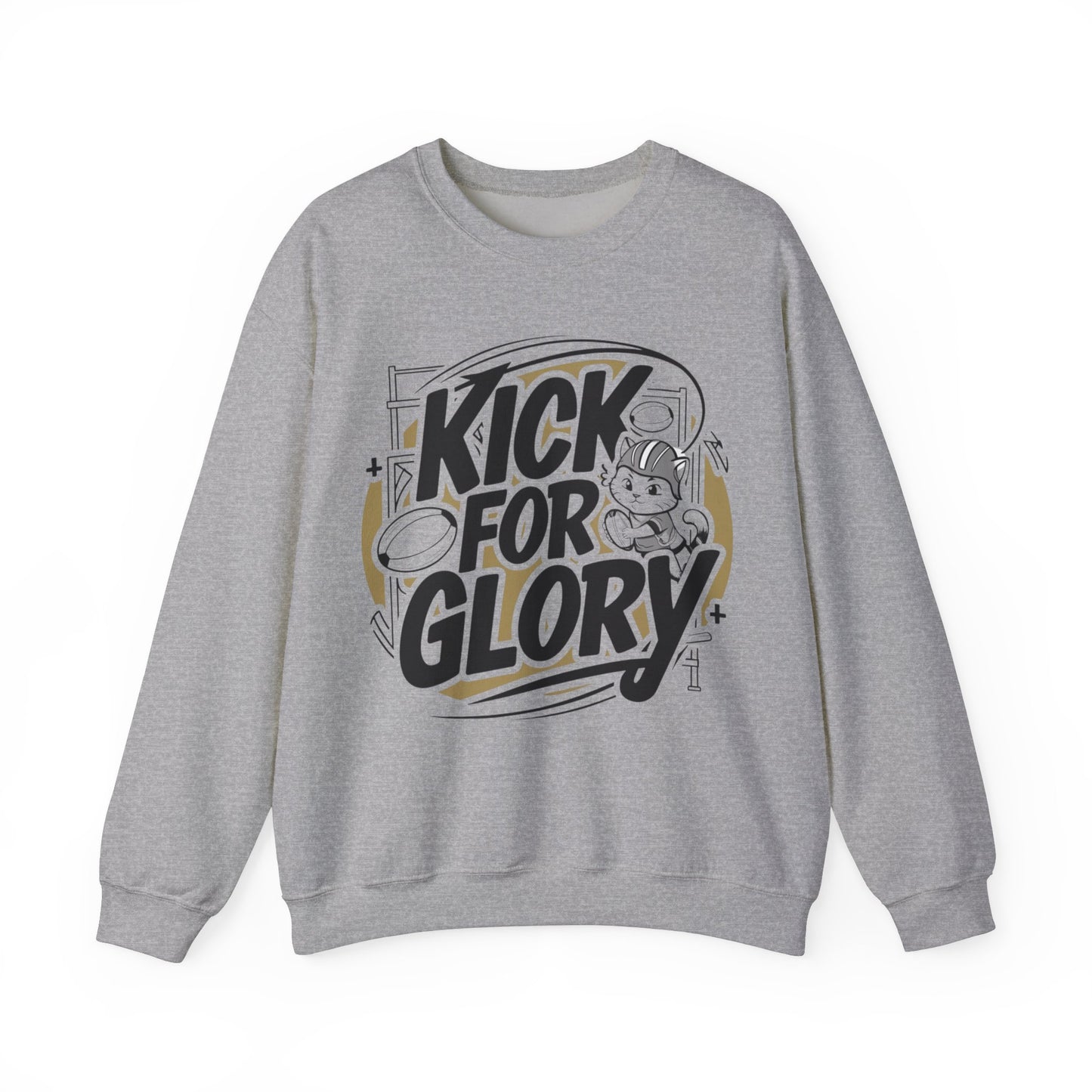 Kick For Glory Ultra Cotton Crewneck Sweatshirts