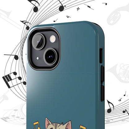 Tuneful Treasures Wireless Charging Support Tough Case.