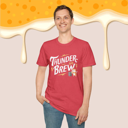 Thunder Brew Cotton Men Tshirt