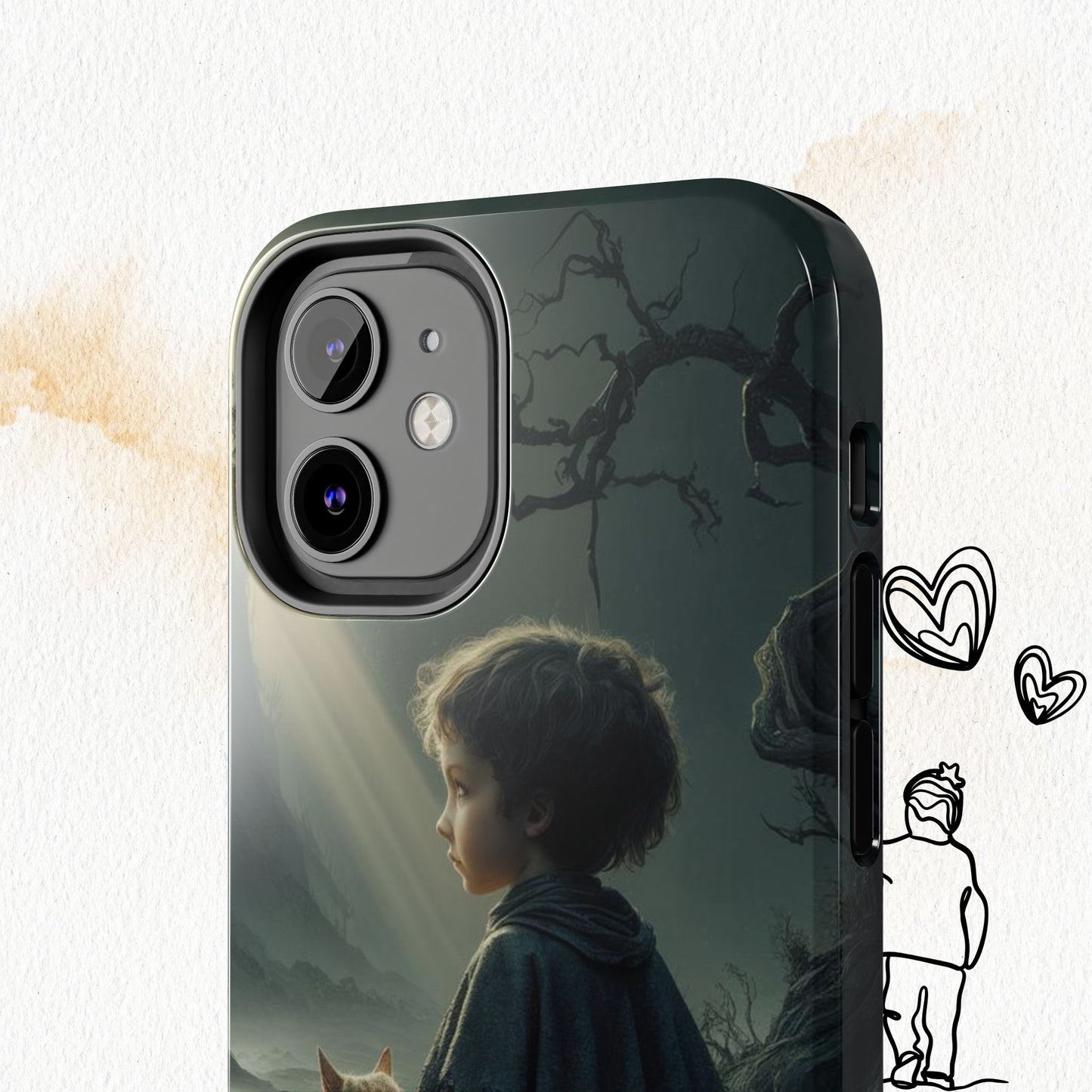 Meowtime Mate Wireless Charging Support Tough Case.