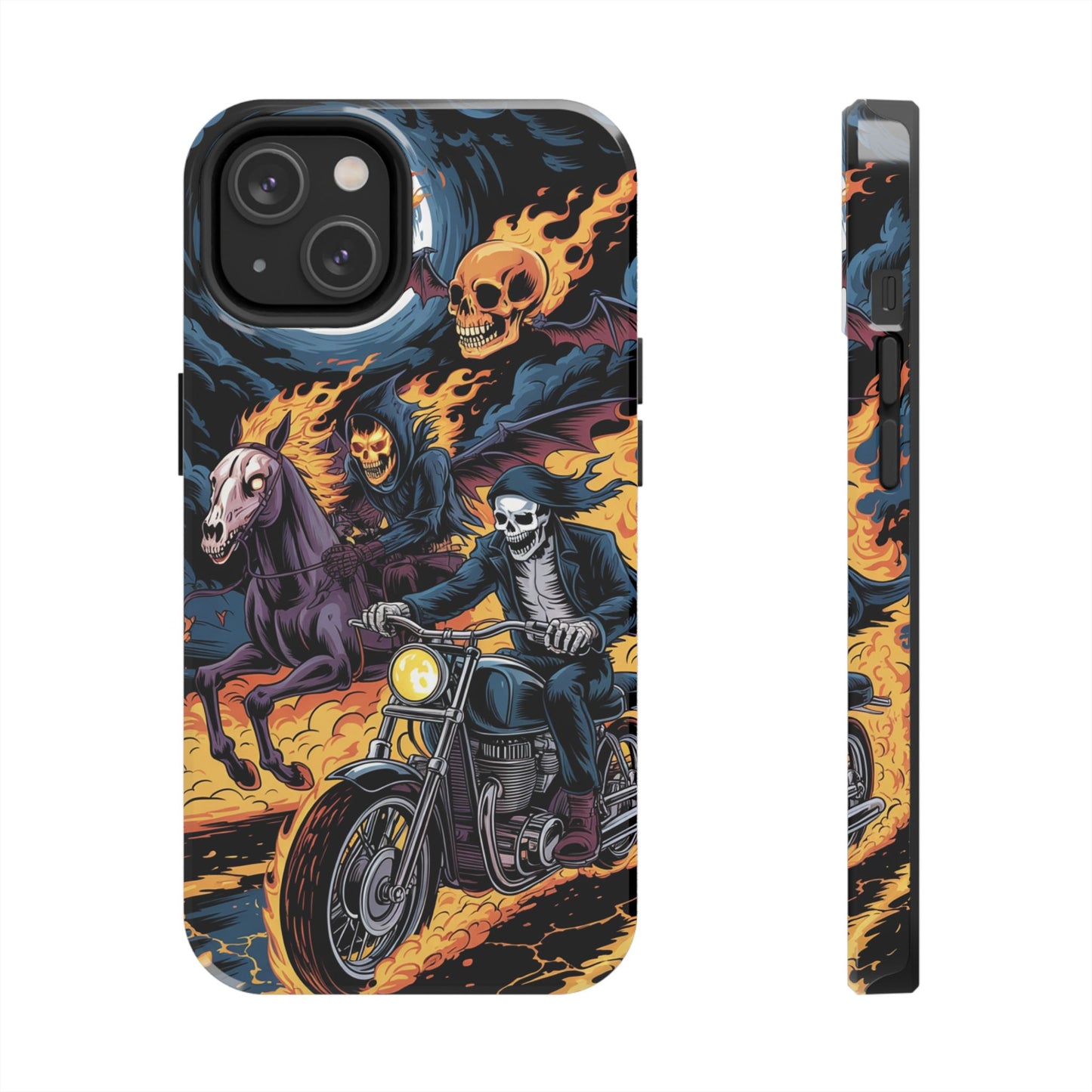 Ghost Riders Wireless Charging Support Tough Case