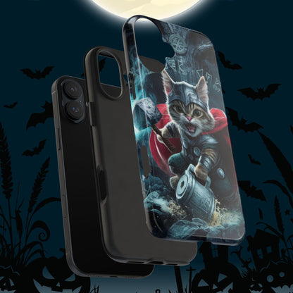 Meow Mjolnir Wireless Charging Support Tough Case