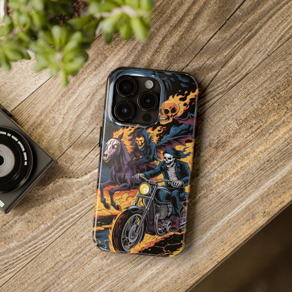 Ghost Riders Wireless Charging Support Tough Case