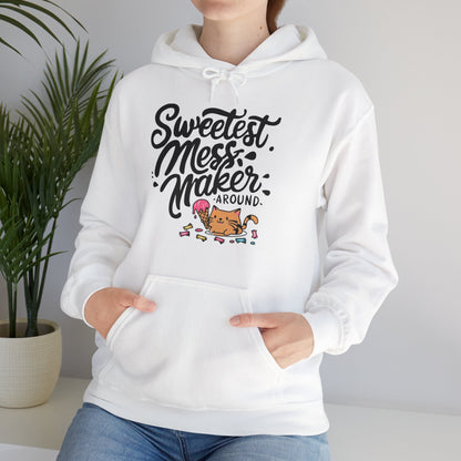 Purrfectly Pampered Unisex Heavy Cotton Hoodie