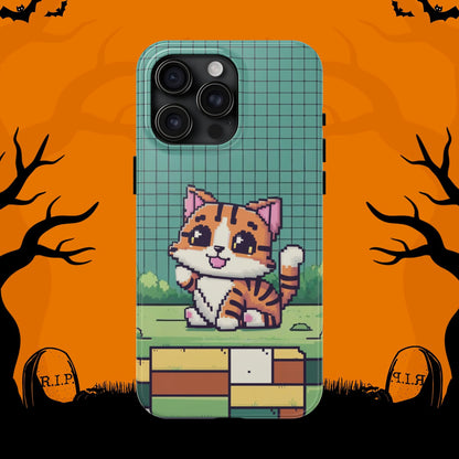 Meowmarabilia Wireless Charging Support Tough Case.
