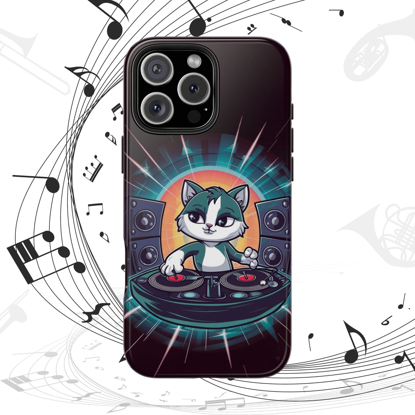 Beat Box Wireless Charging Support Tough Case