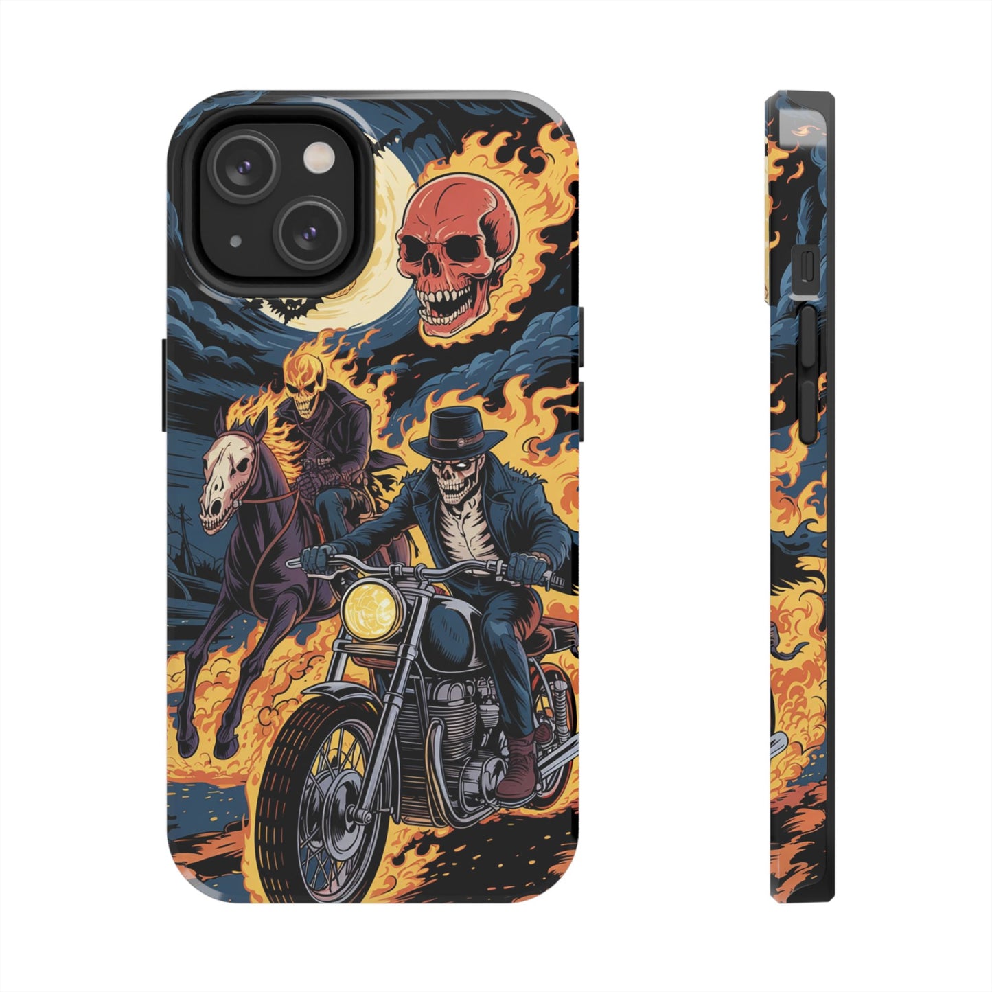 Ghost Rider Wireless Charging Support Tough Case