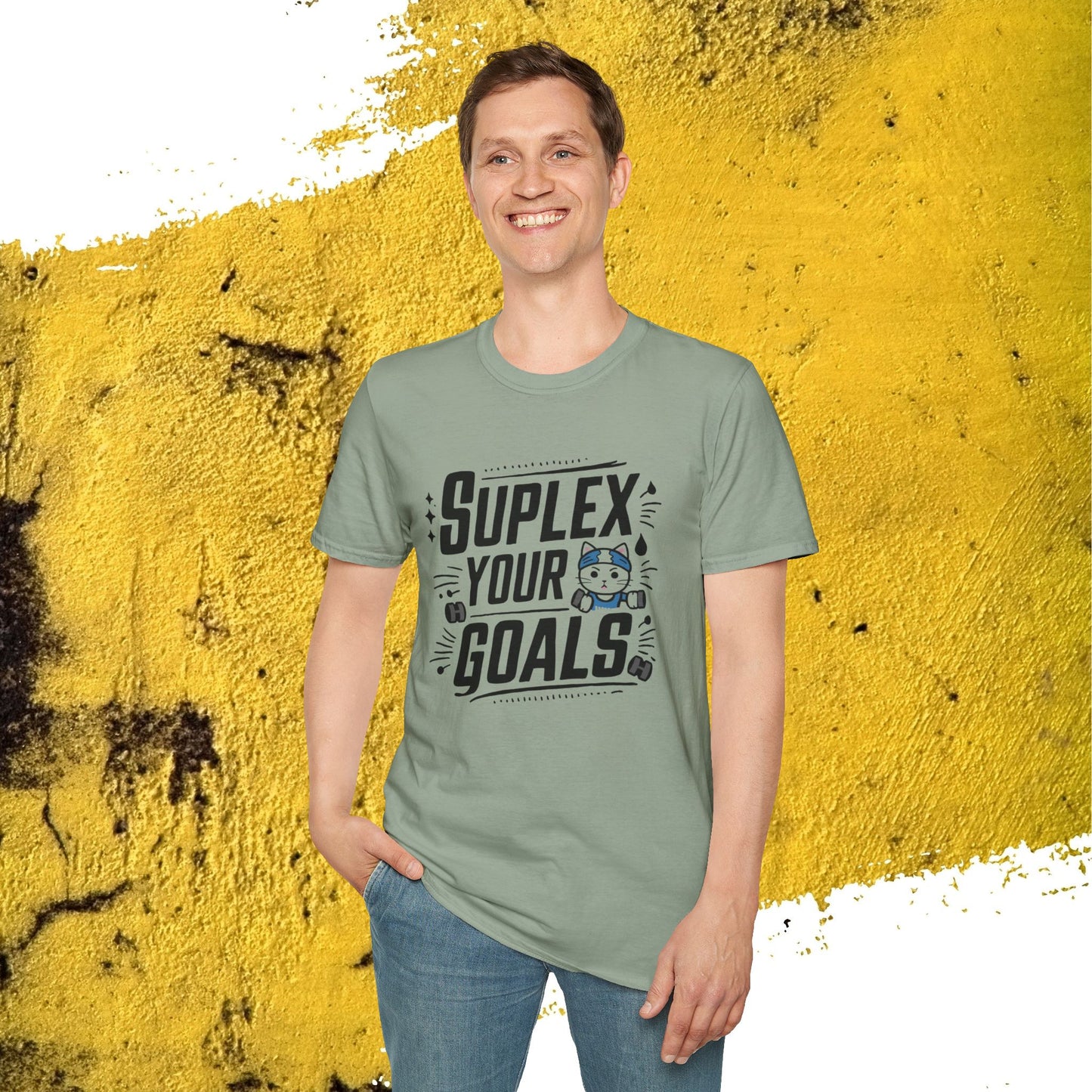 Suplex Your Goals Cotton Men Tshirt