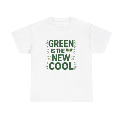 Green Is The New Cool Nature Cotton t Tee