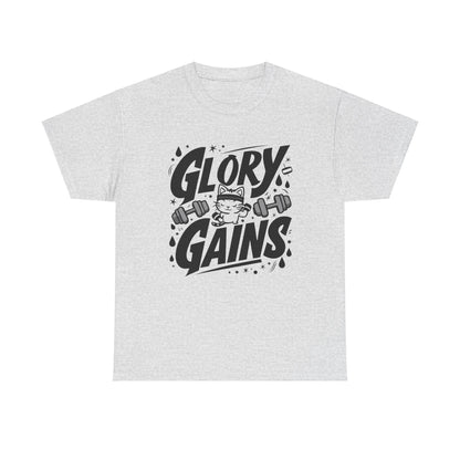 Glory Gain Gym Cotton T-Shirt