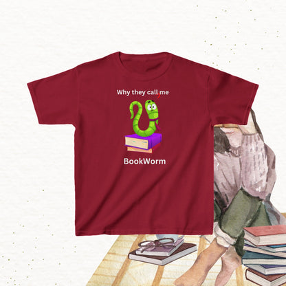 Purrfectly Bookish kid Cotton Tshirt