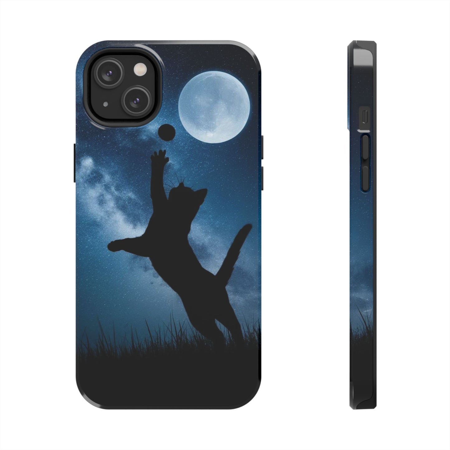 Cattastic Courtside Wireless Charging Support Tough Case.