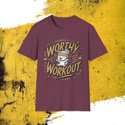 Worthy Workout Cotton Men Tee