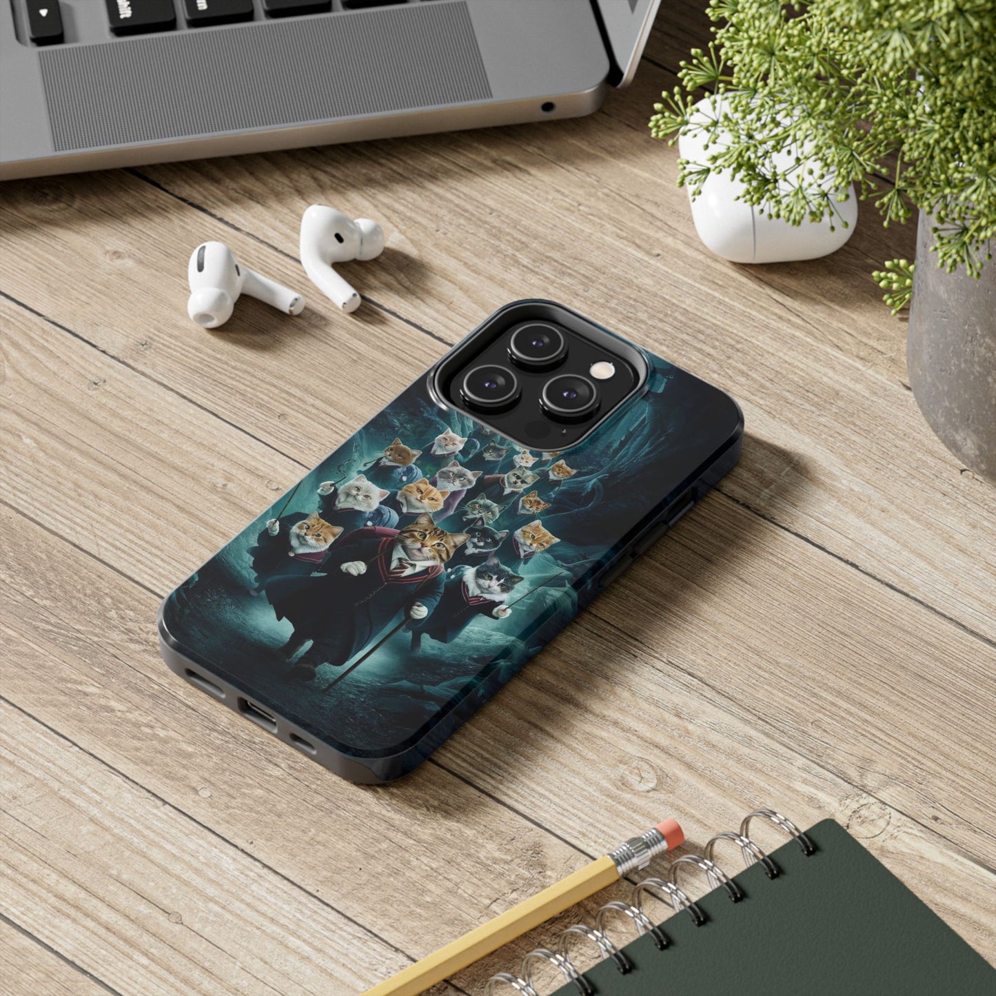 Nine Lives Guard Wireless Charging Support Tough Case