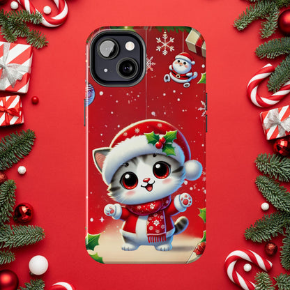 Purrfect Wishes Wireless Charging Support Tough Case