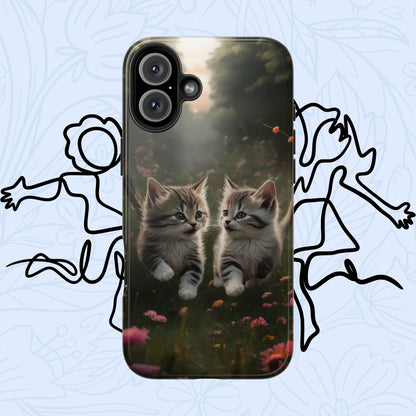Furever Friends Wireless Charging Support Tough Case